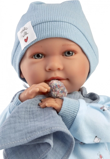 Obleček pro panenku miminko New Born velikost 40–42 cm s doplňky