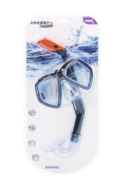 Potápěčská sada brýle + šnorchl 32cm 2 barvy v blistru 7+