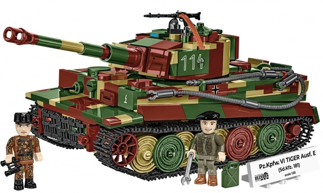 Model tanku Tiger I z 870 kostek