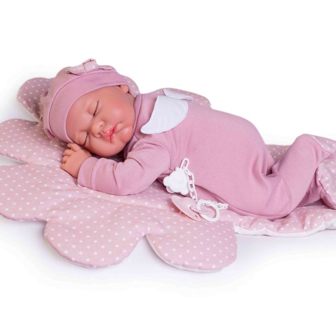 Antonio Juan 33226 LUNA - spící realistická panenka miminko s měkkým látkovým tělem - 42 cm