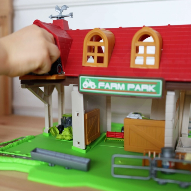 Farma Se Sada Traktorů A Figurek