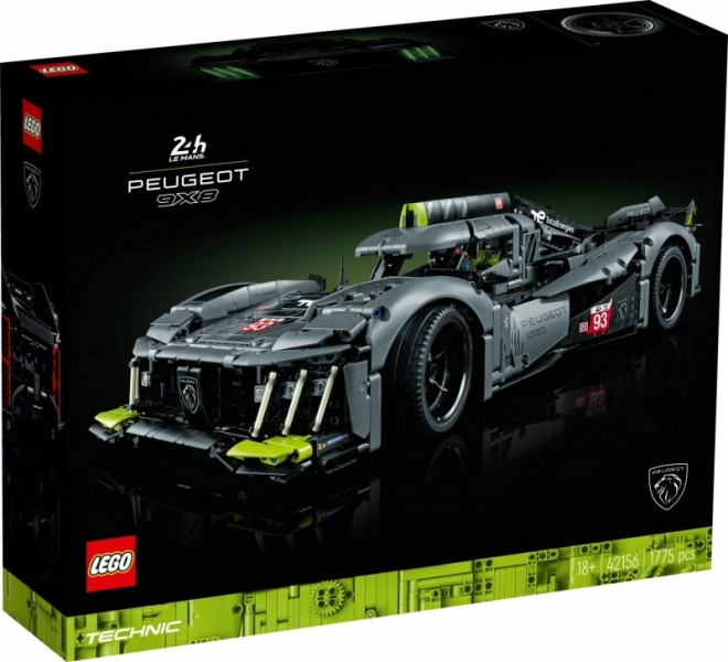 LEGO Technic 42156 Peugeot 9X8 24H Le Mans Hybrid Hypercar