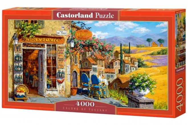 Puzzle s motivem Toskánských barev