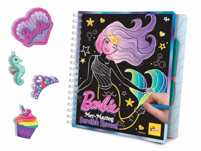 Zdrapávací sešit Barbie mer - úžasné odhalení