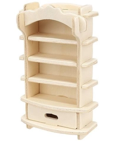 Dřevěný nábytek do domečku pro panenky