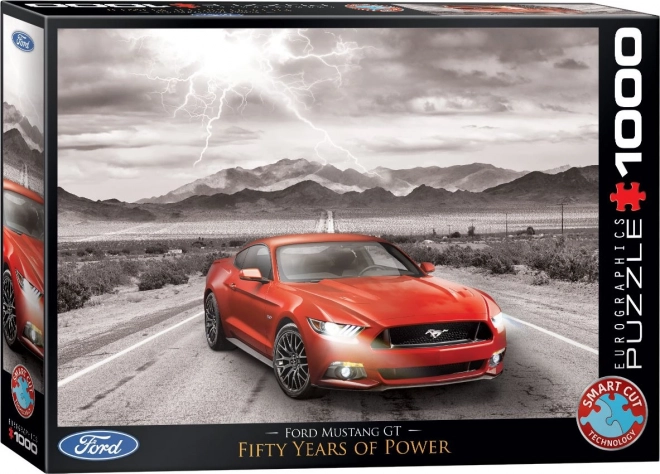 EUROGRAPHICS Puzzle Ford Mustang GT 2015, 1000 dílků