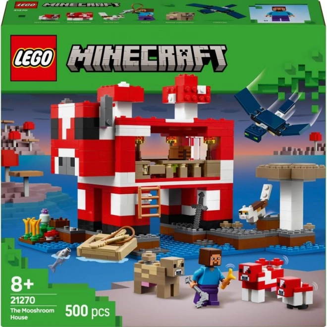 LEGO Minecraft Dům Houbové Krávy