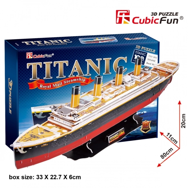 3D puzzle Titanic velký