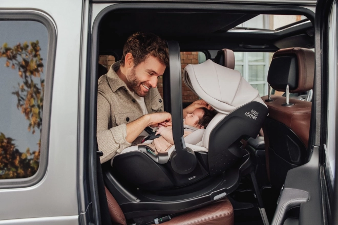 Kompletní set autosedaček Britax Römer Baby-Safe Pro a Dualfix 5Z, Jade Green