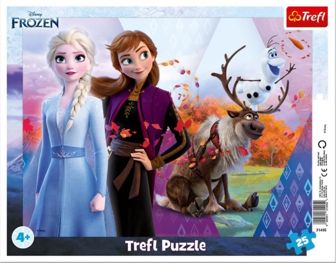 Puzzle Ledové království II 25 dílků