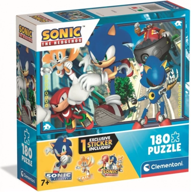 Puzzle Ježek Sonic 180 dílků