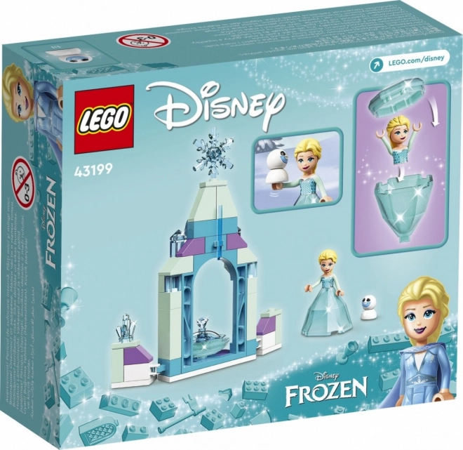 LEGO® Disney Ledové království 43199 Elsa a zámecké nádvoří