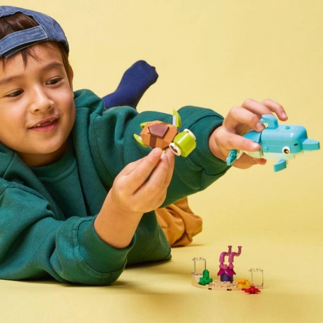 LEGO Creator 3v1 31128 Delfín a želva