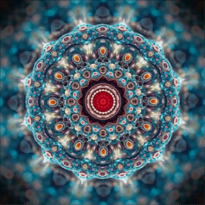 Sada na diamantové malování - mandala