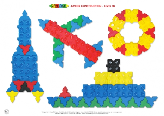 Morphun Constructions 200 ks. stavebnice pro děti