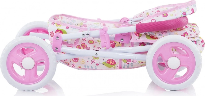 CHIPOLINO Hluboký kočárek pro panenky Lora Garden