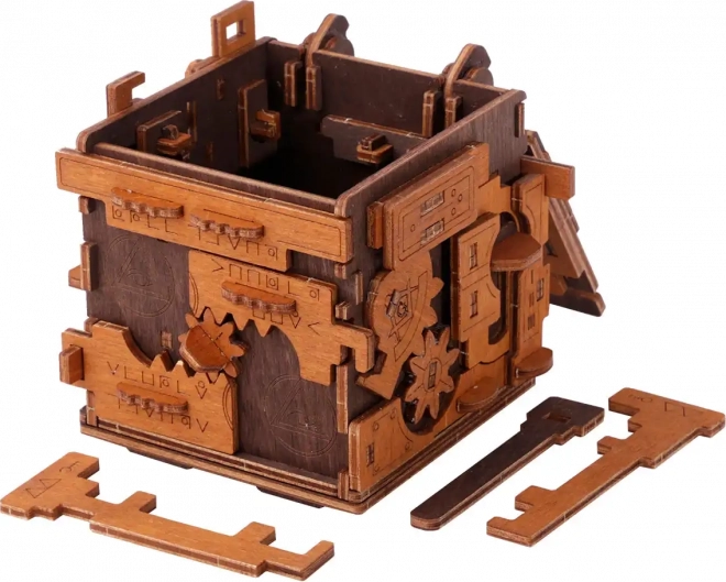 WOODEN CITY 3D dřevěné puzzle Escape room: Puzzle Box 149 dílků