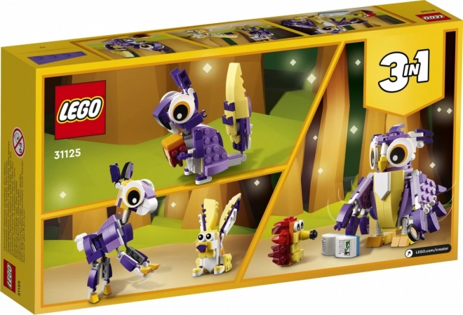 LEGO® Creator 31125 Zvířátka z kouzelného lesa