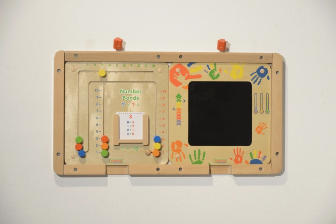 Rám Masterkidz Flex horní a dolní hrana pro 2 tabule