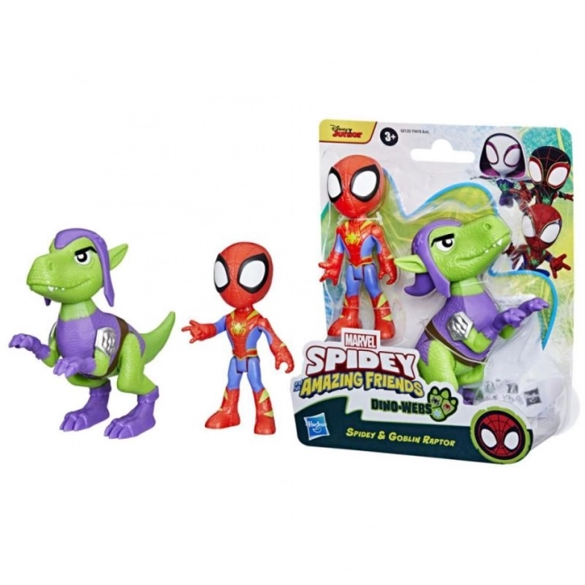 Spider-man spidey and his amazing friends 2-pack figurek hrdinovÉ a dino-zloČinci