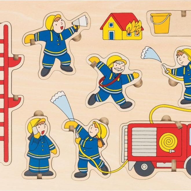 Prostorové puzzle pro hasiče
