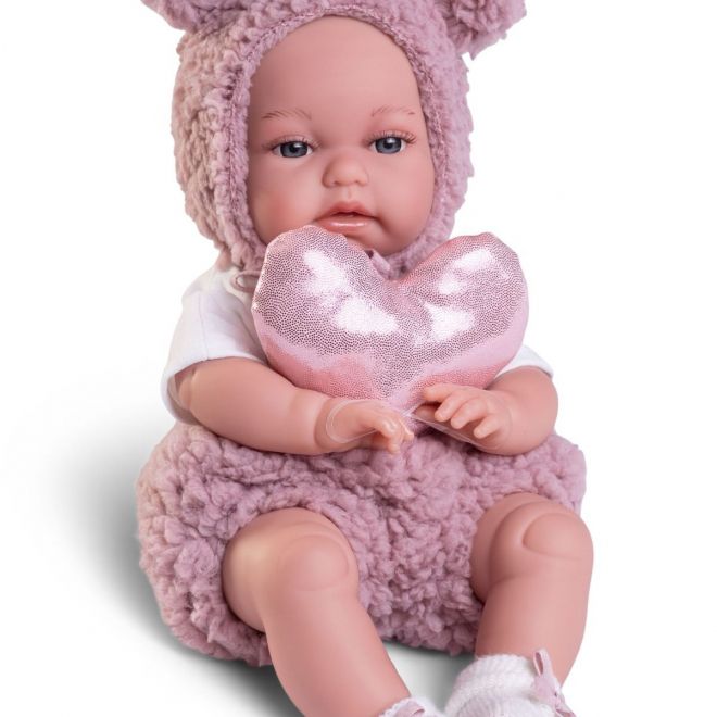 Antonio Juan 70361 TONETA - realistická panenka miminko se speciální pohybovou funkcí a měkkým látkovým tělem - 34 cm