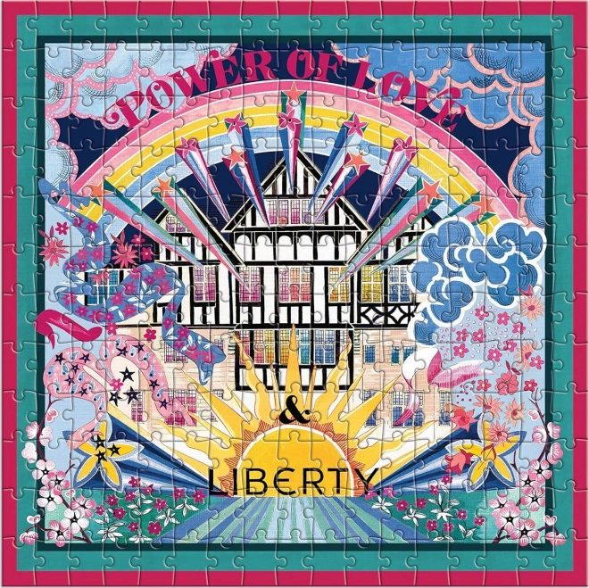 GALISON Čtvercové puzzle Liberty: Síla lásky 4x200 dílků