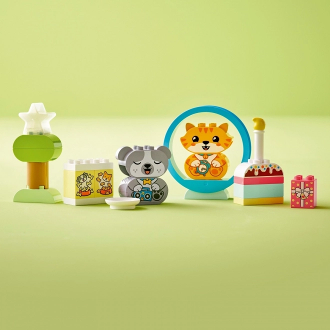 LEGO Duplo 10977 Moje první štěňátko a koťátko vydávající zvuky