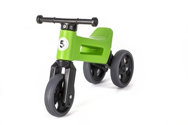 Odrážedlo Funny Wheels Rider Sport 2v1 v sáčku – Zelené