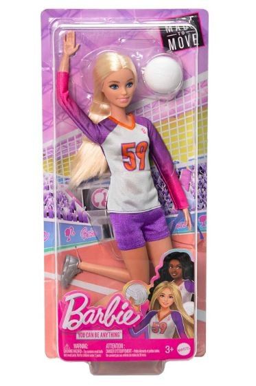Kariéra volejbalové panenky Barbie