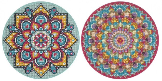 Malování pomocí kamínků Diamond Painting Mandala