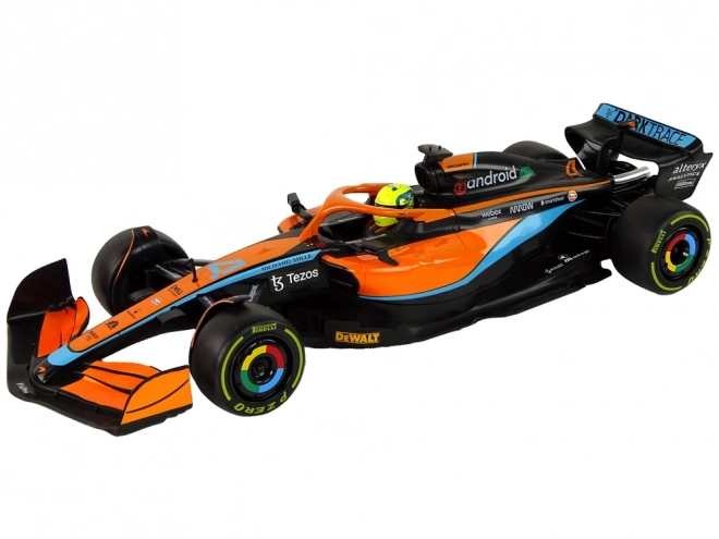 R/C závodní auto McLarenF1 Rastar 1:12 oranžová