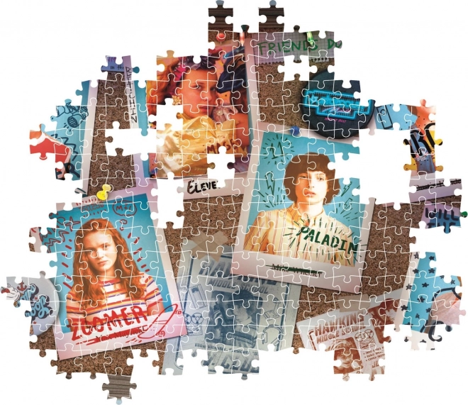 CLEMENTONI Puzzle Stranger Things: Postavy 1000 dílků