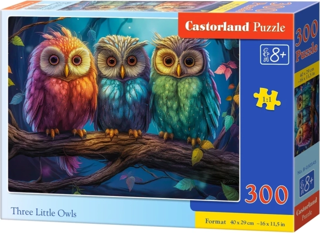 Puzzle Tři malé sovy