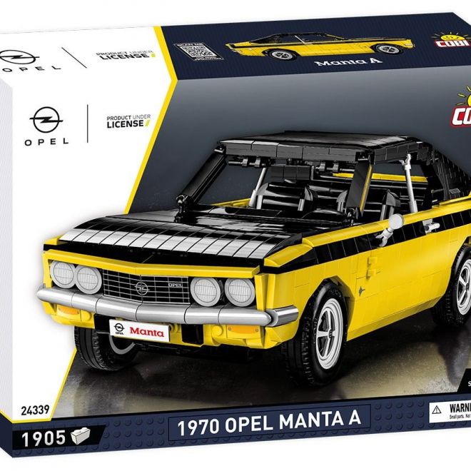 COBI 24339 1970 Opel Manta A, 1:12, 1905 k