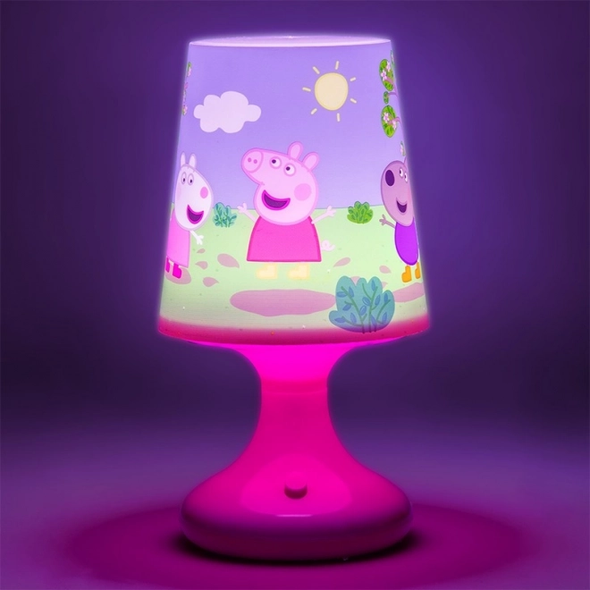 Lampička na noční stolek Prasátko Peppa