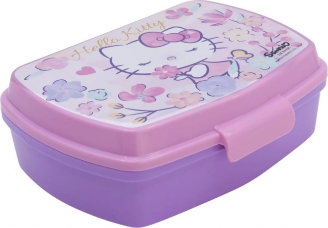 Plastový svačinový box Hello Kitty