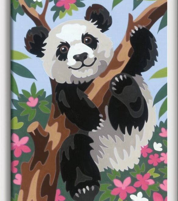 Malování CreArt pro děti Panda
