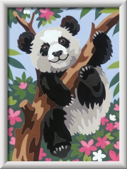 Malování CreArt pro děti Panda