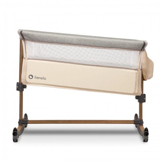 LIONELO Postýlka Leonie 3v1 – Beige Sand