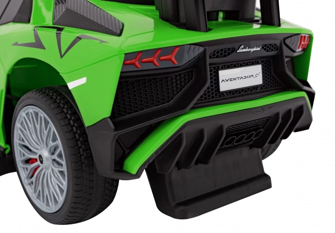 Lamborghini Aventador SV Push Ride, Pusher – Zelená