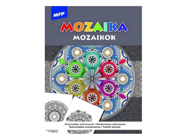 Antistresové omalovánky Mozaika