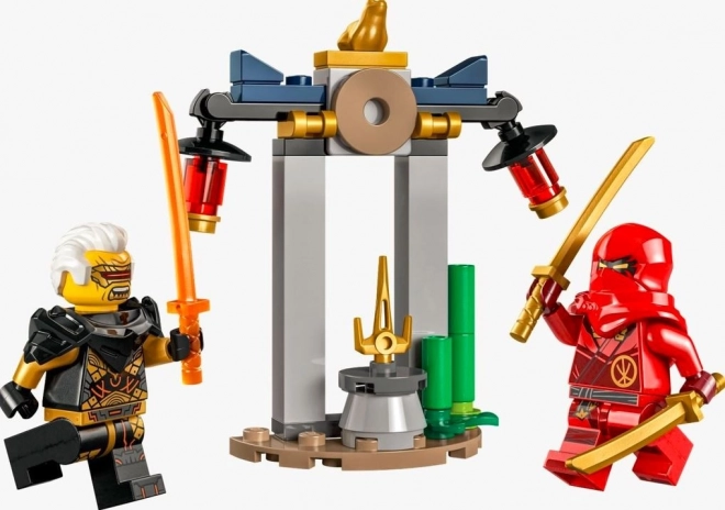 LEGO Ninjago 30650 Bitva Kaje a Raptona v chrámu