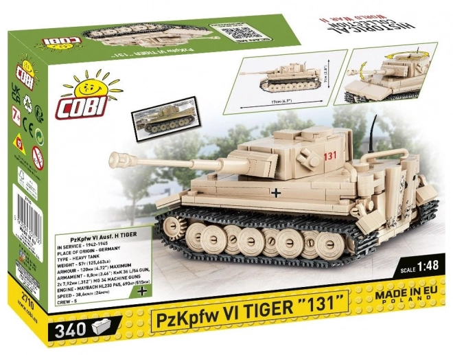 Cobi 2710 Německý tank Panzer VI TIGER 131