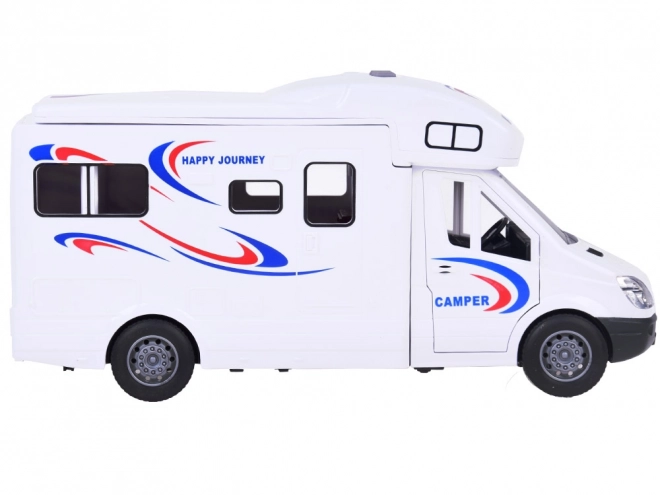 Kempovací auto s realistickými efekty