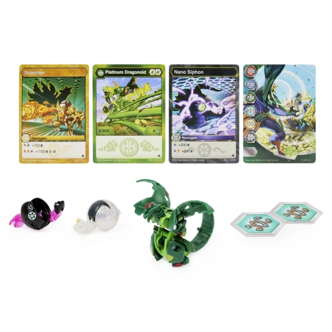 Bakugan Evolutions Extra Power Sphere + nanogans Pack 2 figurka