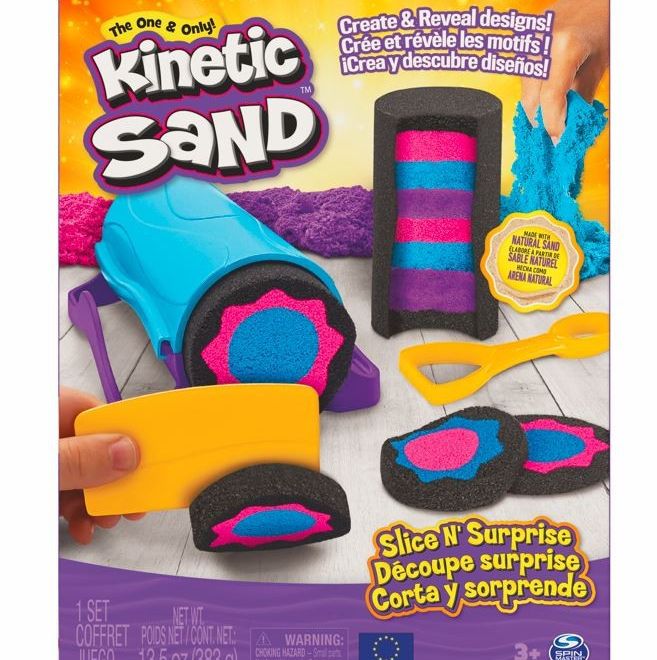 Kinetic sand krájená překvapení
