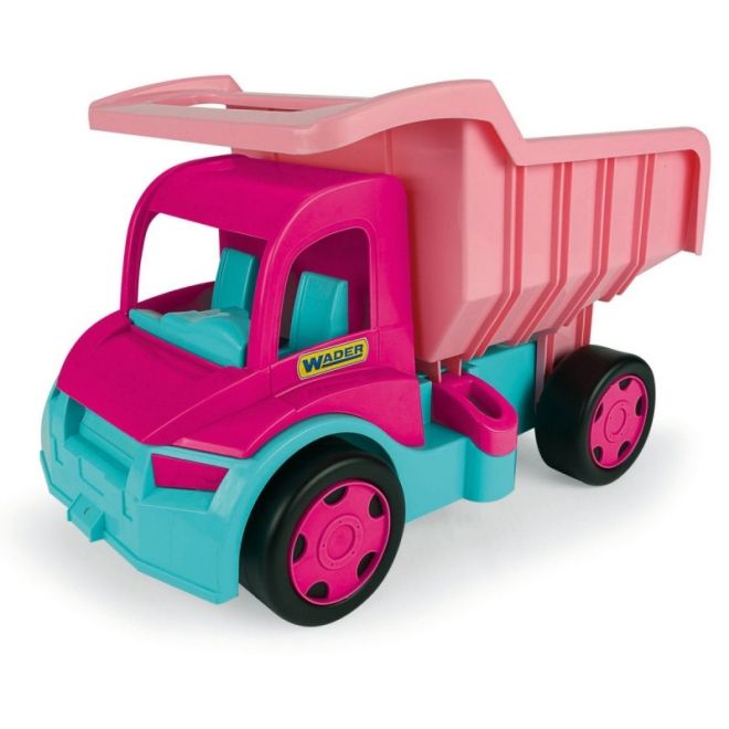 Růžová sklápěčka Giant Truck pro dívky