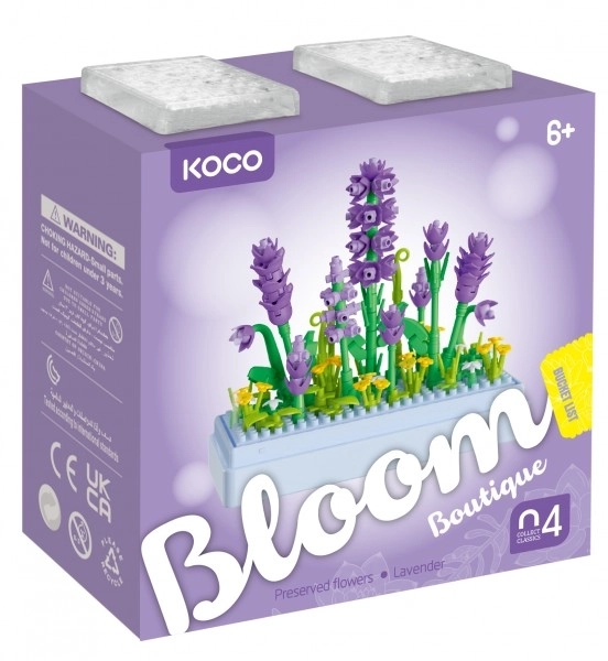 Mini stavebnice KOCO Levandule