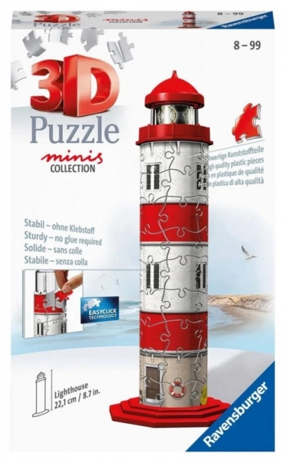 Puzzle 54 dílků 3D Mini maják